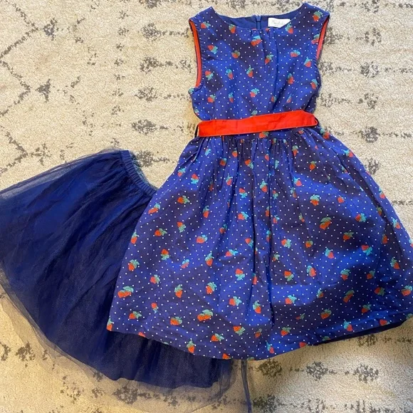 white christmas dresses Mini Boden 8/9 Dress – kcgrowco main image 0